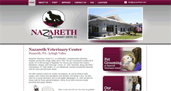 Desktop Screenshot of nazarethvet.com